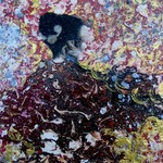 Charm of Geiko - detail from big canvas painting