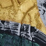 Sensual Kintsugi - detail from the big canvas painting