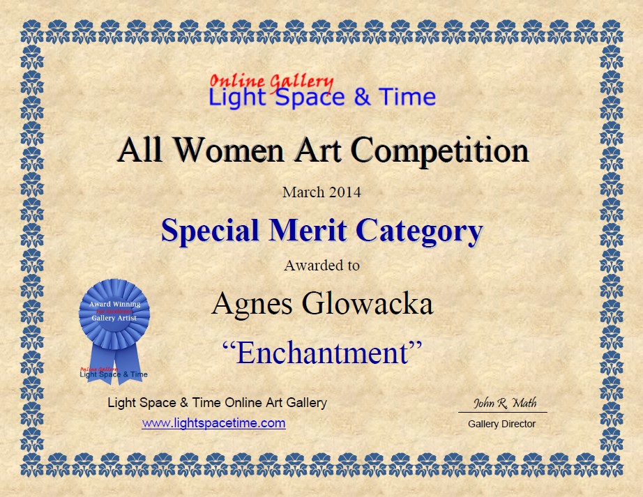 Nagroda w konkursie All Women - marzec 2014, galeria LS&T