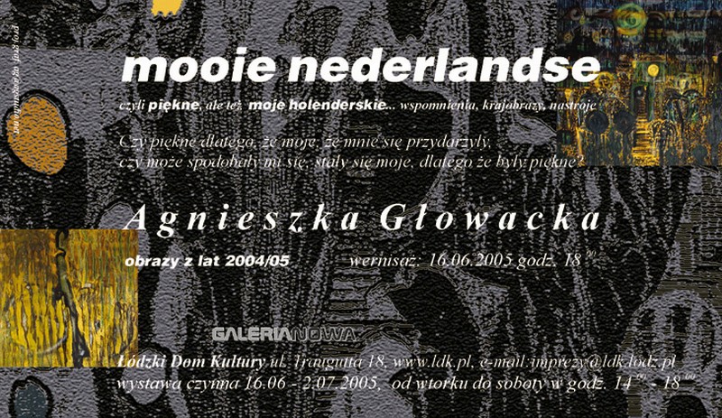 Mooie nederlandse... - wystawa malarstwa 2005