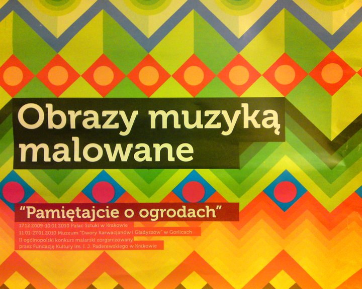 Obrazy Muzyk± Malowane, Kraków 2009
